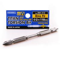 VESSEL(베셀) 베셀 토션비트(BW-313) 낱개판매 - 18V 충전임팩 드라이버 대응 Xtra Fit P2 X 110mm