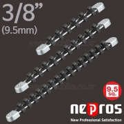NEPROS 네프로스 3/8인치 소켓홀더 소켓꽂이 NEHB306 NEHB310 NEHB315