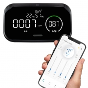 [휴마아이 스마트] 미세먼지측정기 이산화탄소 VOC 측정기 모바일 앱 지원 실내용 가정용 학교용